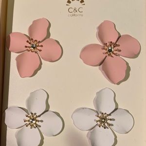 C&C California 2 Pair Earrings